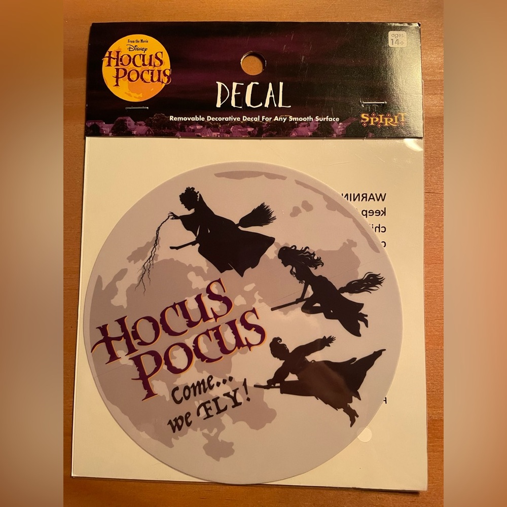 Hocus Pocus Decorative Decal